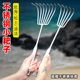 Gardening small rake stainless steel flower planting vegetables to catch sea grass and fallen leaves to clean loose soil and level the ground weeding potted plants