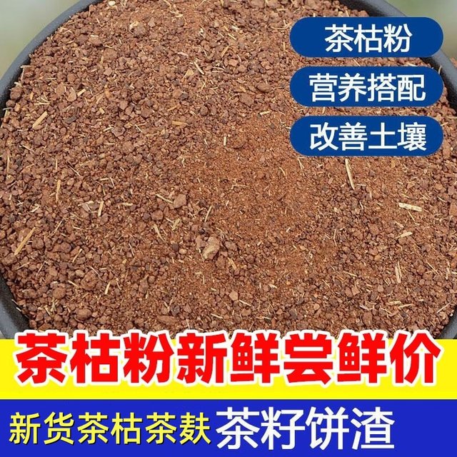 Agricultural tea seed powder tea dry powder tea dry tea seed dishwashing fertilizer tea bran tea meal fresh pressed tea dry slices cake residue