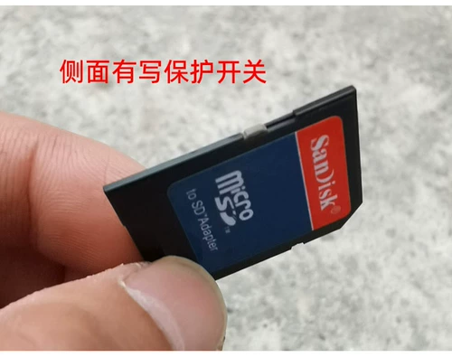 TF в SD -карту COPRED ADAPTER ADAPTER MEMPER CARD для подключения MicroSD Small Card к большим считывателям карт High -Speed