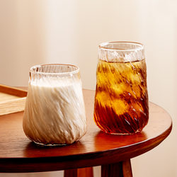 Onlycook High Borosilicate Glass Water Cup ins Style High-Value Coffee Cup High Temperature Resistant Milk Cup Tea Cup