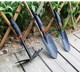 Thickened small hoe for planting flowers, household small shovel for planting vegetables, raising flowers, digging wild vegetables and catching the sea shovel, five-piece set of gardening tools