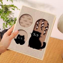 Small Photo Album 5inch 6inch Photo Storage Album Baby and Kids Family Photo Album Single-Page Large-Capacity Commemorative Album