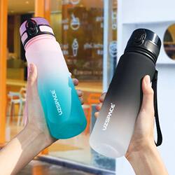 Youzhi Large-Capacity Sports Summer Portable Cup, Drop-Resistant Outdoor Plastic Water Bottle for Female Students, Gym Water Cup for Men