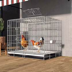 Chicken Coop Indoor and Outdoor Large Chicken Cage Rural Chicken House Chicken Nest Chicken House Chicken Shed Wire Mesh Duck Cage