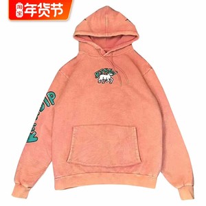 American tide brand RIPNDIP low cat sweater embroidered men and women couples Nermland unicorn plus velvet jacket