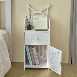 Storage Cabinet, Household Small Storage Cabinet, Thickened Multi-Layer Snack and Toy Storage Cabinet, Living Room, Bedroom, Children's Bedside Table