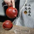 Guyuetang Yixing ban đầu khoáng cát tím nồi nguyên chất handmade hộ gia đình ấm trà kungfu trà bộ trà Jiqing rồng trứng ấm tử sa chính hàng 