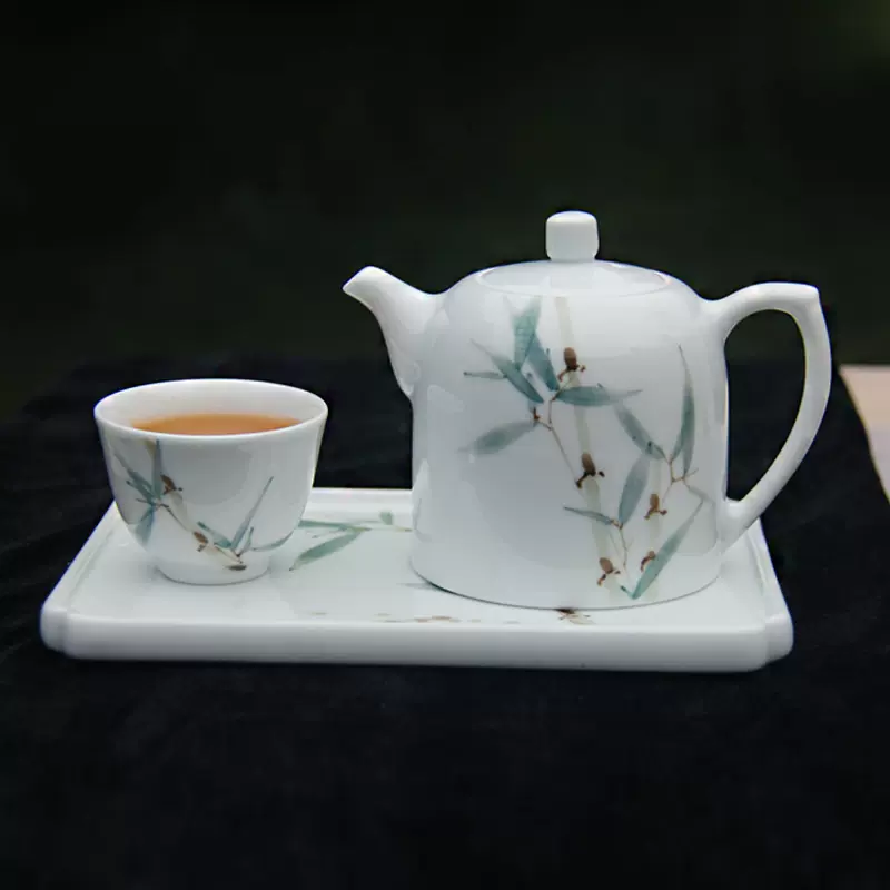 春火红茶茶杯茶具家用手绘泡茶壶茶艺师盖碗景德镇陶瓷功夫茶杯 春火红茶茶杯茶具家用手绘泡茶壶茶艺师盖碗景德镇陶瓷功夫茶杯