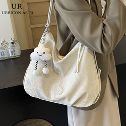 Large-Capacity Bag for Women 2025 New Style Light Luxury Niche Autumn and Winter Tote Bag High-End Commuter Shoulder Crossbody Bag