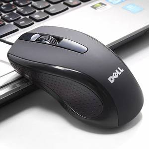 
Dell wired mouse USB interface silent office home notebook desktop all-in-one universal mouse
