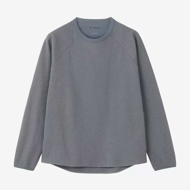 NANAMICA 24SS POPCORN SWEATER 和纸镂空针织圆领毛衣SUHS405