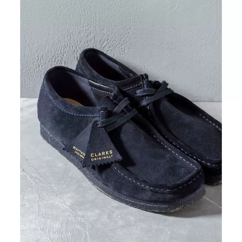 BEAUTY YOUTH 23SS CLARKS ORIGINALS WALLABEE 麂皮低帮袋鼠鞋-Taobao