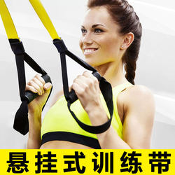 Suspension Training Belt Home Resistance Band Back Exercise Pull Rope Door-Mounted Exercise Bar Arm Strap Abdominal Muscle Fitness Equipment