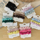 3 pieces ~ Simple solid color satin small intestine hair tie for women in autumn and winter, high elasticity and durability rubber band hair tie headband