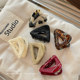 Triangular Acetate Clip Women's Autumn and Winter Small and Exquisite Hair Clip 2025 New Internet Celebrity Hair Clip Headgear
