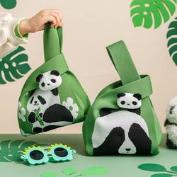 Birthday and Holiday New Gift Bags, Practical and Environmentally Friendly Bags, Knitted Bags, Storage Bags That Can Be Used Daily