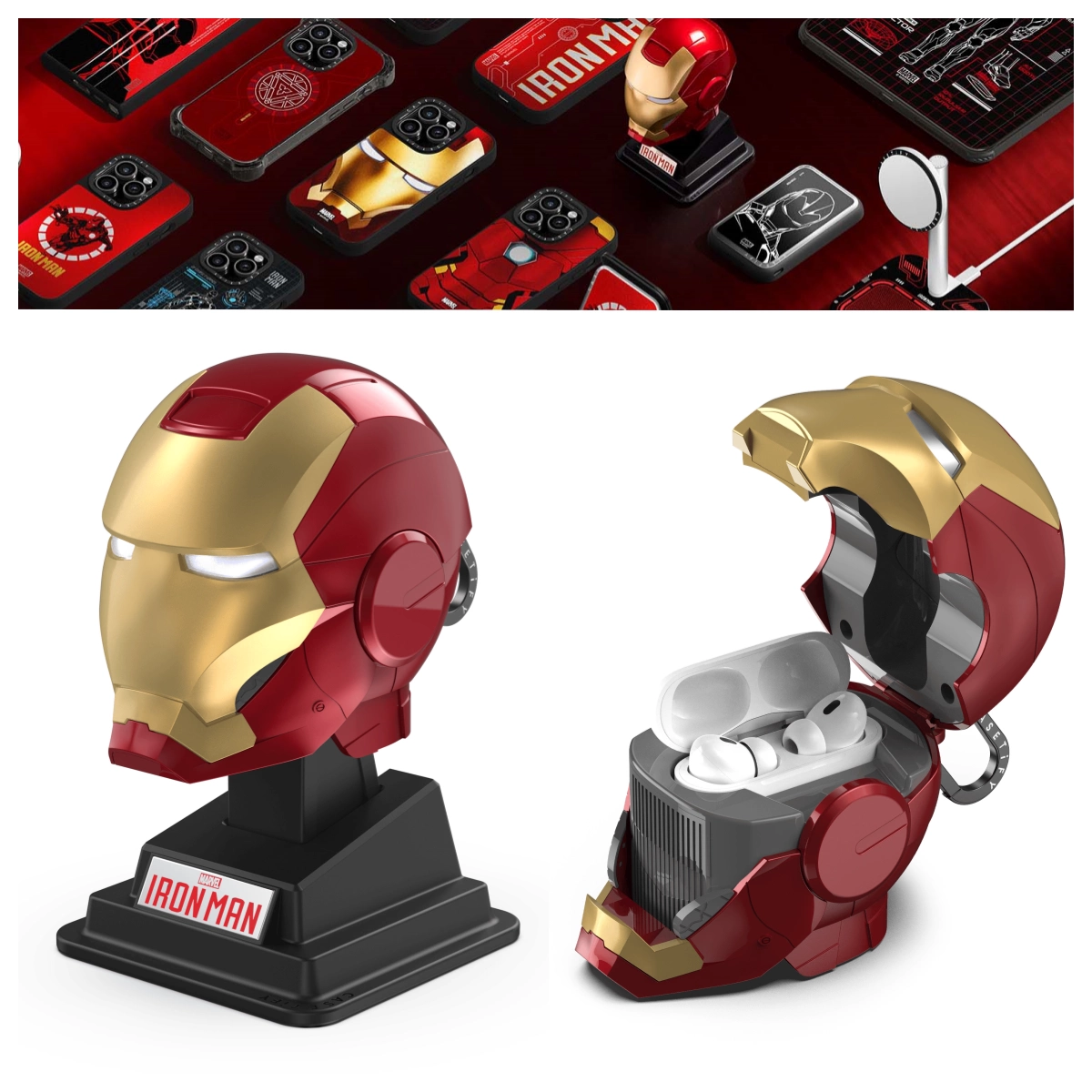 CASETiFY アイアンマンコラボ エアポッズケース AirPodsケース
