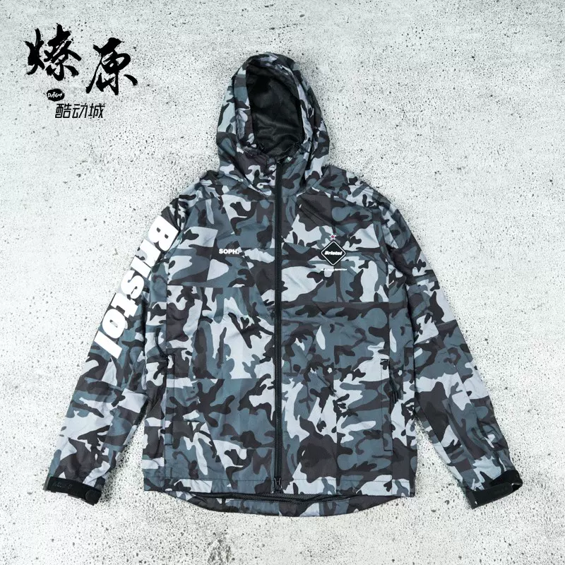 燎原装备FCRB F.C.Real Bristol CAMOUFLAGE JACKET迷彩夹克-Taobao