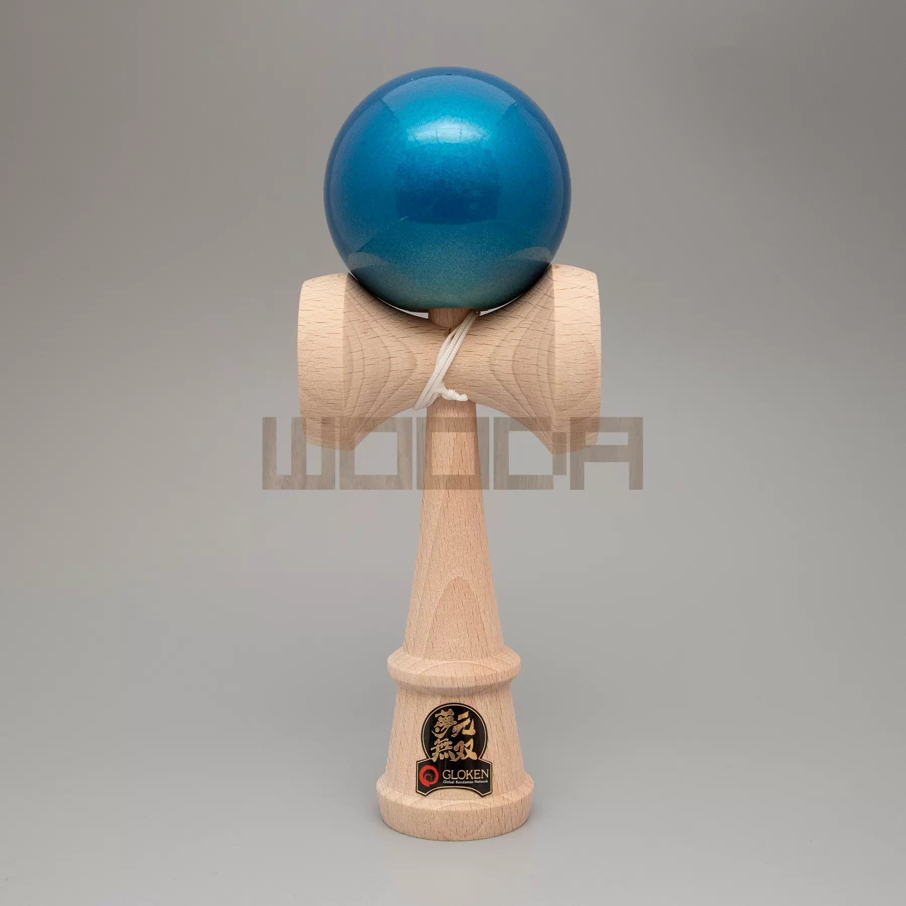 夢元無双 GLOKEN イワタ木工 日本製 オーシャンブルー ターコイズ 当日