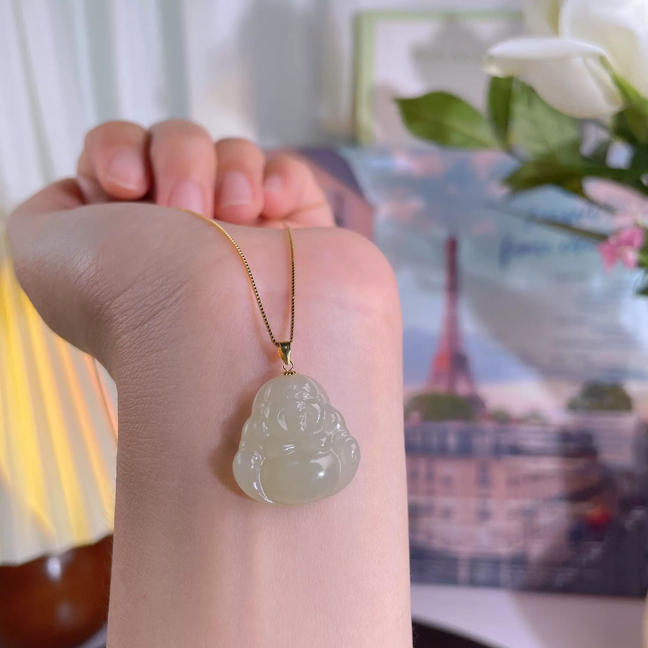 セール Y31)中国和田玉水滴形精彫笑仏弥勒仏像玉牌玉吊墜開運玉器貴重白玉 Amazon.com: 和田玉白玉吊坠平安扣玉石玉器珠宝饰品2051423