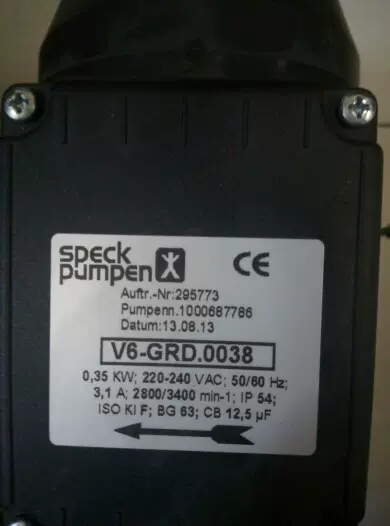 德国SPECK PUMPEN医疗泵V6-GRD.0038 V18-GRD.0003 VI8-GRD.0009-Taobao