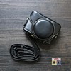 Suitable for sony rx100m7 m6 m5 m4 m3 black card camera bag rx100vii vi v iv leather case