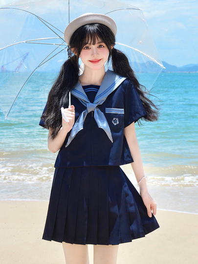 クロスギャラクシー ジェミニ スタイル セーラー服 - ホワイト