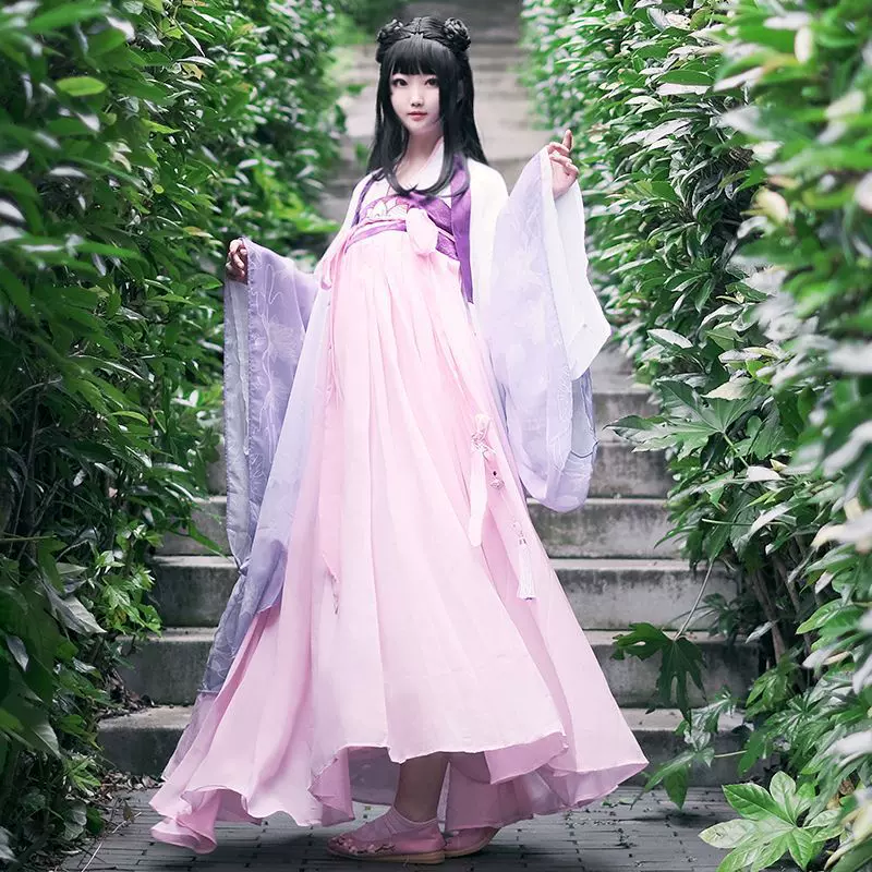 魔道祖师汉服江厌离服江家大小姐古装动漫游戏服装女裙摆清心现货-Taobao