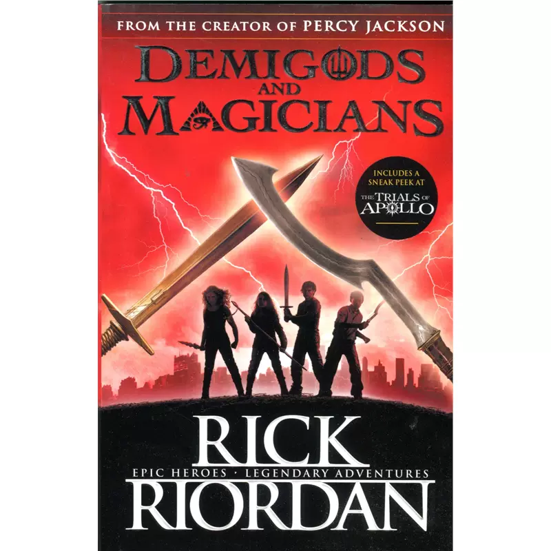 Demigods And Magicians 英文原版波西杰克逊半神人和魔术师英语课外