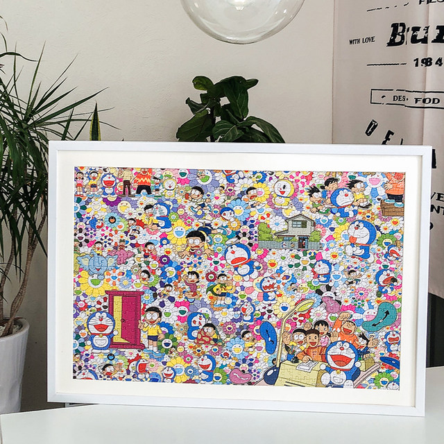 Takashi Murakami Flowers Jigsaw Puzzle (900 Pieces) - US
