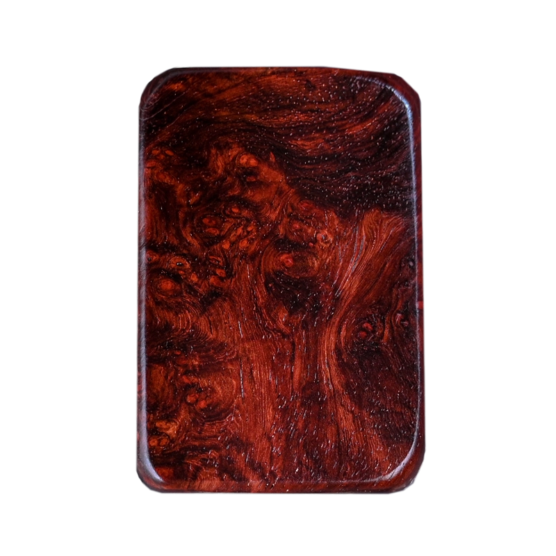 【遅日亭】宮崎平安堂 桐製 甲裂張 花台 飾台 平卓 共箱 m2747tt