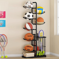 Portaoggetti Da Basket Per La Casa, Cesto Portaoggetti Per Pallavolo, Calcio, Scuola Primaria, Per Bambini, Portaoggetti Da Badminton Per Bambini