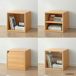 Bookshelf Storage Grid Cabinet on the Desk, Free Combination Desktop, Simple Student Bedroom Storage Cabinet, Bookcase