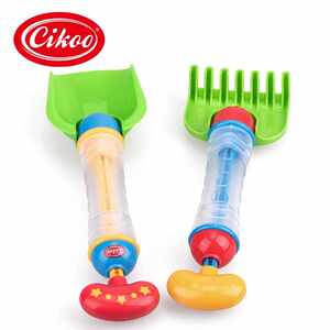 Beach Children's Multifunctional Children in Summer Playing Water Spray Gun Diggling Sand Shuttle Darma Baby Play Water Play Sand Toys