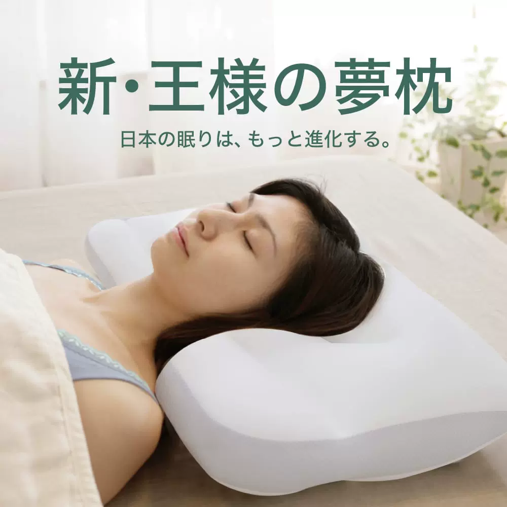 日本代购新款王样梦枕舒适睡眠枕护颈椎枕男女兼用包