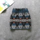 Woolen winter skirt Korean version retro printed hip-cover short skirt one-step skirt autumn and winter new skirt slim bottom skirt