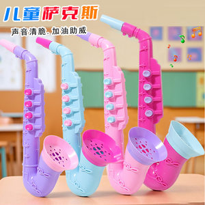 
Tik Tok Children's Saxophone Blowing Instrument Beginners Trumpet Music Toys Men and Girls Recorder Whistle Gifts