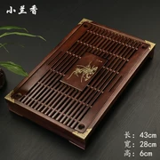 Chenxiang gỗ chắc chắn khay trà hộ gia đình kung fu bộ trà bàn trà trà đĩa biển đơn giản đựng nước khay mini trà nhỏ ghế