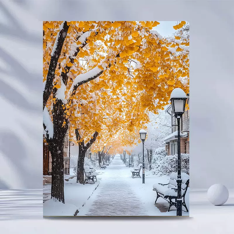 格聂之夏数字油画川西美景2025新款手工diy填色心理减压手绘油画