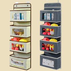 Wall-Mounted Storage Bag Behind the Door, Fabric Hanging Pouch, Dormitory Essential, Household Wall-Mounted Storage Bag