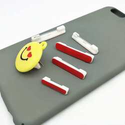 DIY White Plastic Pin Brooch Accessories Universal Acrylic Badge Material Id Card Holder Pin Badge