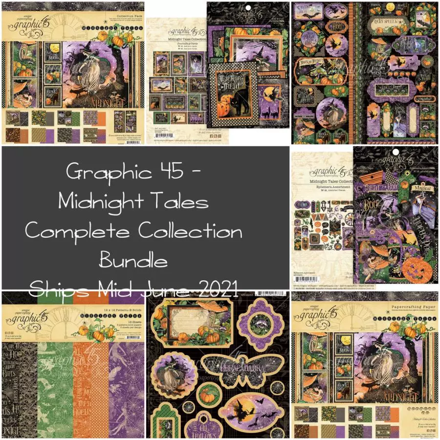 Graphic 45 Midnight Tales Bundle