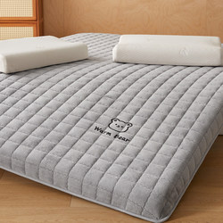 Winter Milk Velvet Mattress with Extra Fleece and Thickened Soft Cushion for Home Bedroom, Milk Velvet Pad for Single Person Student Dormitory