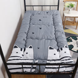 Thickened Mattress for Student Dormitory Bunk Beds, Single Bed, Foldable Mattress, Tatami Soft Pad, Warm Bed Mattress