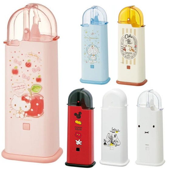 
Japanese-made SKATER household chopstick storage box cartoon kitchen tableware organizing rack dust-proof box with lid