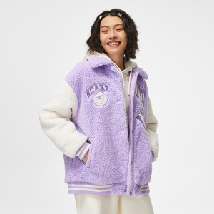 
Li Ning women's casual warm jacket winter long sleeves fashionable comfortable and versatile cotton jacket AJMT084-B product