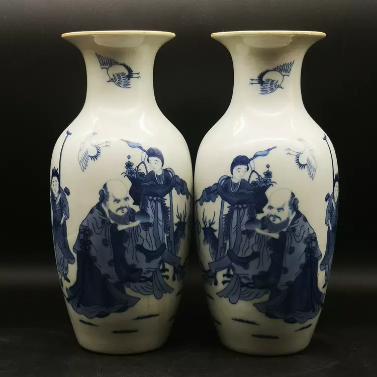 Amazon.co.jp: 中国古美術旧蔵珐琅彩瓷器花瓶純手描き茶道具置物