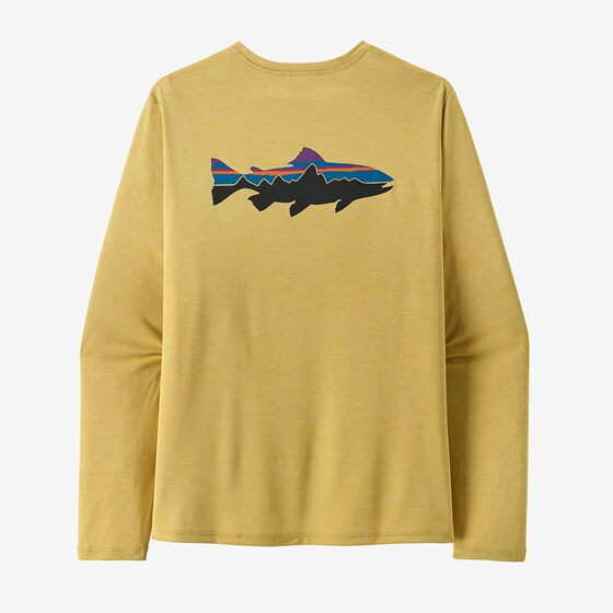 
South Korea's 26-year-old new Patagonia PATAGONIA Cool Daily C1 long-sleeved quick-drying round neck T-shirt for men