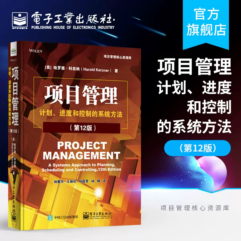 官方正版包邮项目管理计划进度和控制的系统方法第十二版项目管理知识