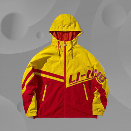 Li Ning genuine new men's sports, leisure and fitness training fashion trend hooded jacket jacket AFDP249
